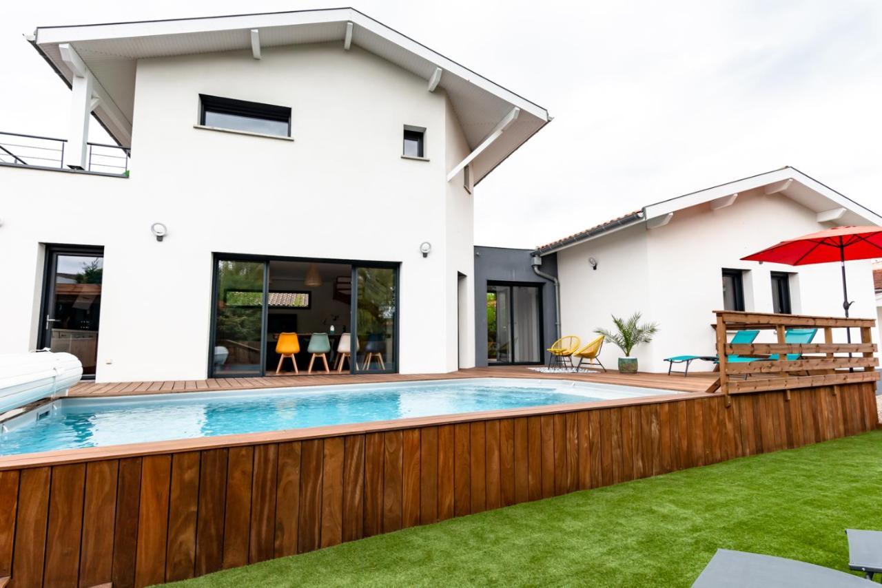 Frenchyhomes☆Villadeluxe☆Plage☆Piscine Andernos-les-Bains Bagian luar foto