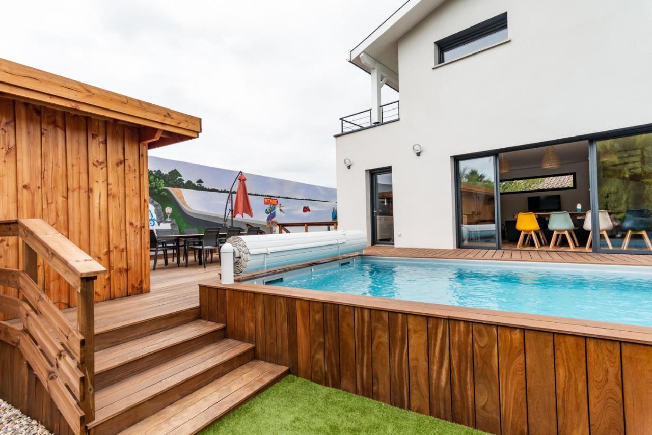 Frenchyhomes☆Villadeluxe☆Plage☆Piscine Andernos-les-Bains Bagian luar foto