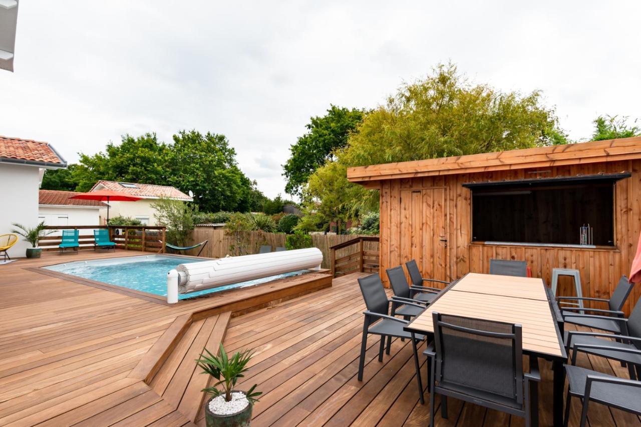 Frenchyhomes☆Villadeluxe☆Plage☆Piscine Andernos-les-Bains Bagian luar foto