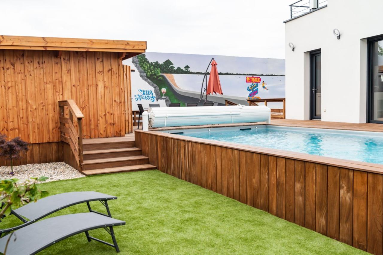 Frenchyhomes☆Villadeluxe☆Plage☆Piscine Andernos-les-Bains Bagian luar foto