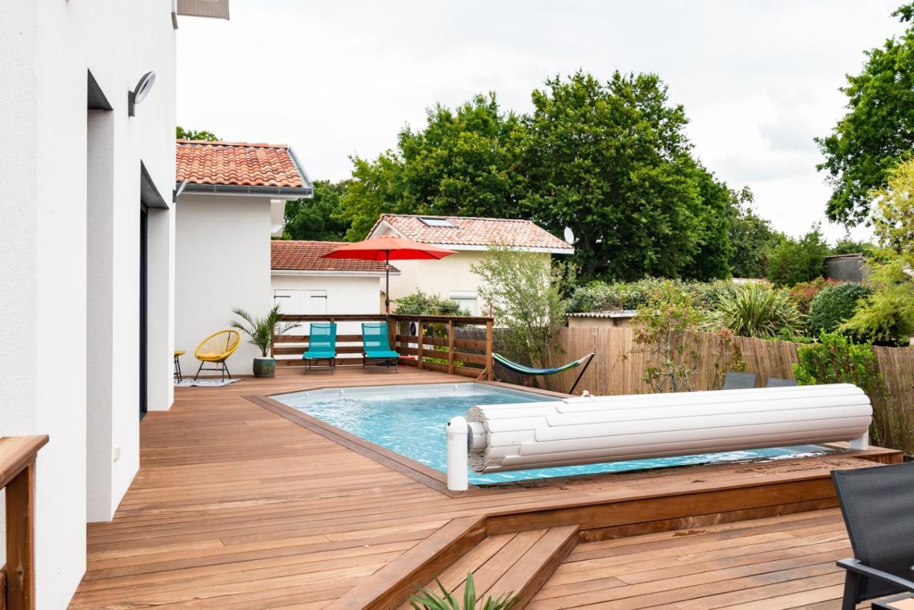 Frenchyhomes☆Villadeluxe☆Plage☆Piscine Andernos-les-Bains Bagian luar foto