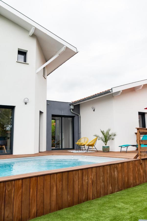 Frenchyhomes☆Villadeluxe☆Plage☆Piscine Andernos-les-Bains Bagian luar foto
